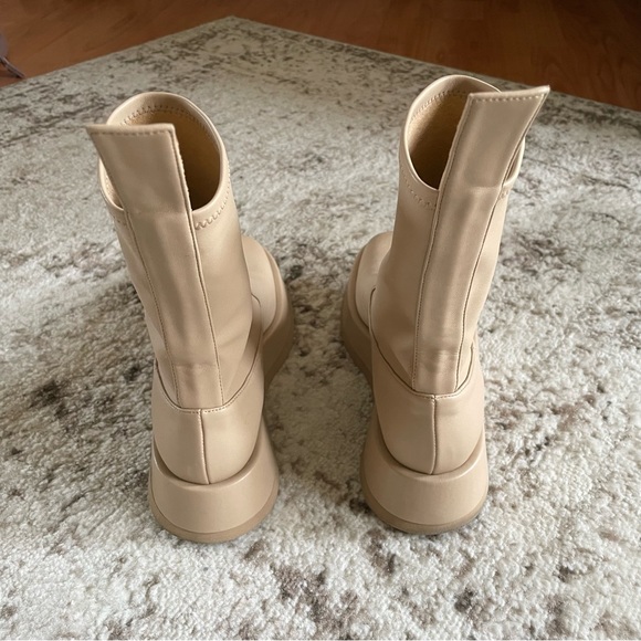 GIA BORGHINI x RHW Ankle Flat Boot - Picture 3 of 4